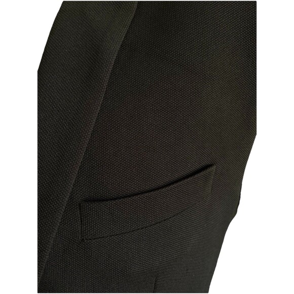 New Barabas Men Blazer 46R Formal Dinner Jacket Gold Buttons Slim Fit Black - Picture 4 of 16